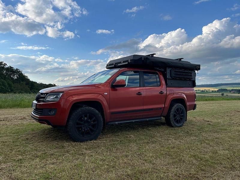 Orange Gebraucht 2015 VW Amarok Canyon Abholung | 49.900 € - Bild 1/4