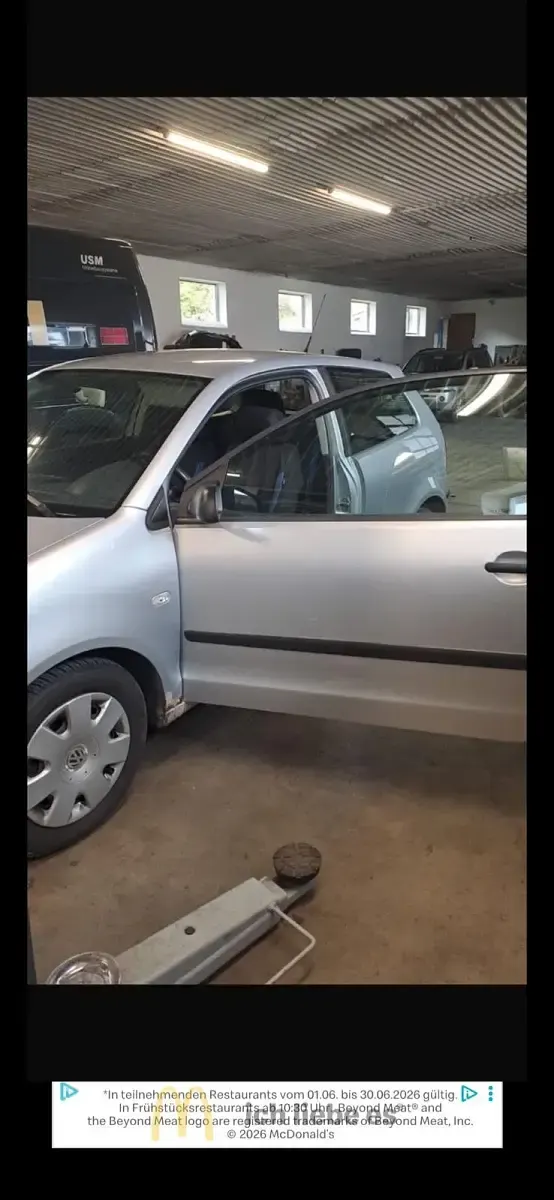 Gebraucht VW Polo 61 PS (44 kW) 2003 Silber Coupé