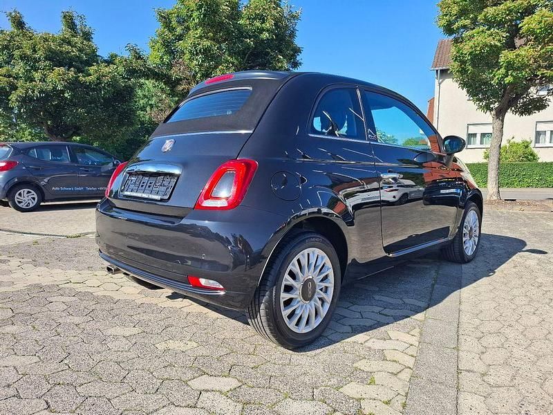 Gebraucht Fiat 500 Lounge 69 PS (50 kW) 2019 Schwarz Cabrio
