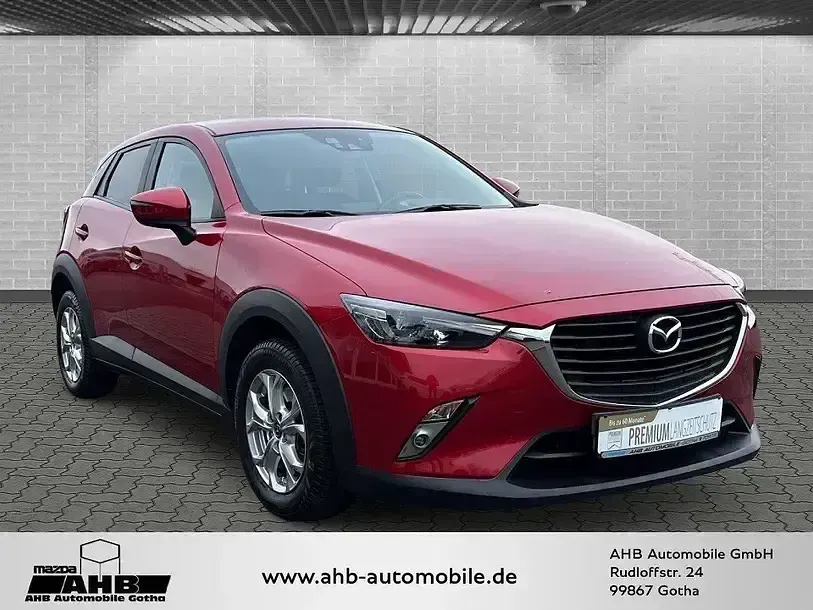 Gebraucht Mazda CX-3 Exclusive-Line 120 PS (88 kW) 2016 Rubinrot metallic SUV