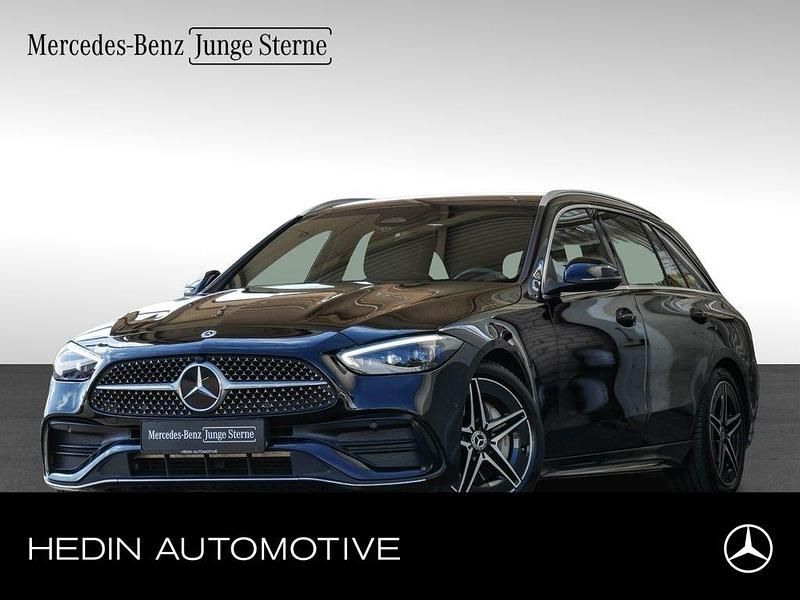 Schwarz Gebraucht 2021 Mercedes C220 AMG Kombi | 33.890 € (Etwas zu teuer) - Bild 1/4