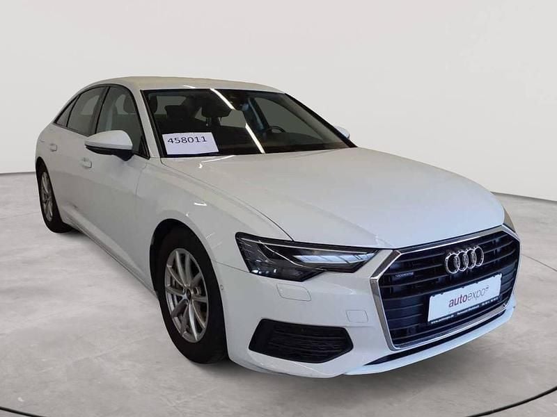 Ibisweiß Gebraucht 2021 Audi A6 Limousine | 35.990 € (Guter Preis) - Bild 1/4