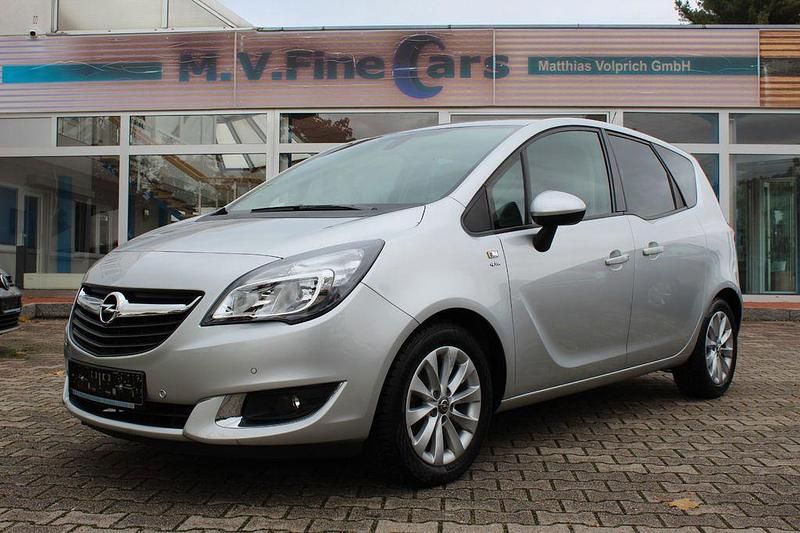 Silber Gebraucht 2017 Opel Meriva drive Van / Kleinbus | 9.500 € (Fairer Preis) - Bild 1/4