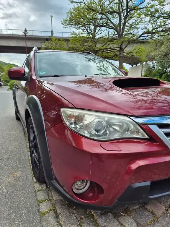Usata Subaru Impreza 150 CV (110 kW) 2011 Rosso Berlina