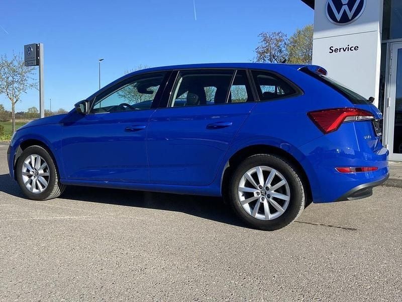 Gebraucht Skoda Scala 110 PS (80 kW) 2021 Blau Kleinwagen