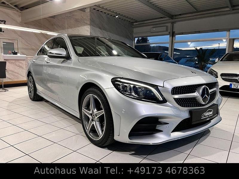 Gebraucht Mercedes C200 AMG 184 PS (135 kW) 2020 Silber Limousine