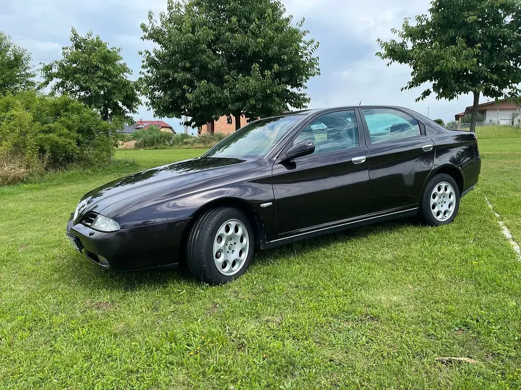 Gebraucht Alfa Romeo 166 188 PS (138 kW) 2000 Schwarz Limousine