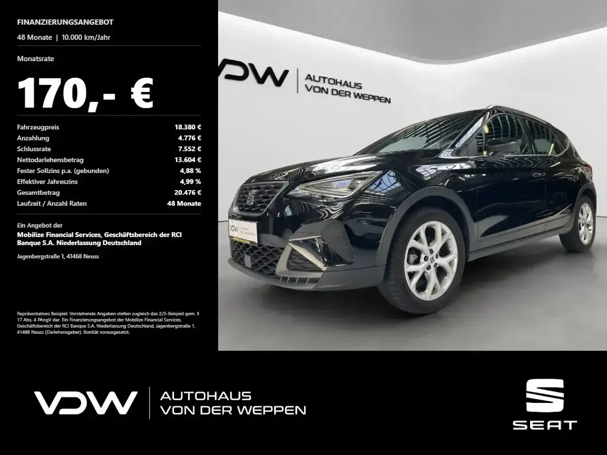 Gebraucht Seat Arona FR 110 PS (80 kW) 2023 SUV