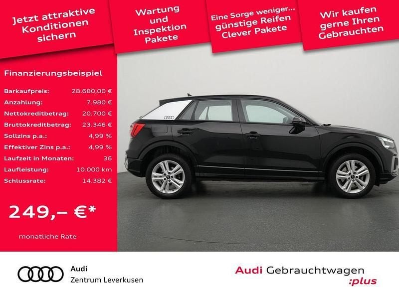 Gebraucht Audi Q2 Advanced 190 PS (139 kW) 2021 Schwarz SUV