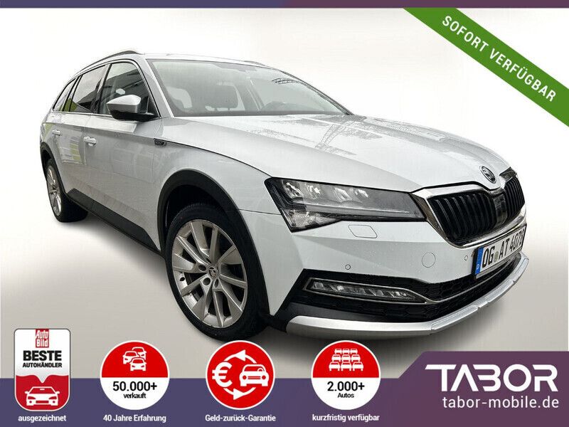 Weiss Gebraucht 2022 Skoda Superb Kombi | 34.488 € (Fairer Preis) - Bild 1/4