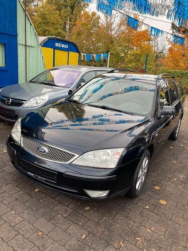 Pantherschwarz metallic Gebraucht 2005 Ford Mondeo Viva Kombi | 3.790 € (Teuer) - Bild 1/4