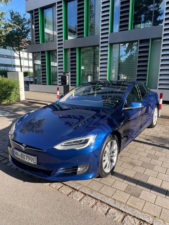 Gebraucht Tesla Model S 309 kW (421 PS) 2016 Blau Kleinwagen