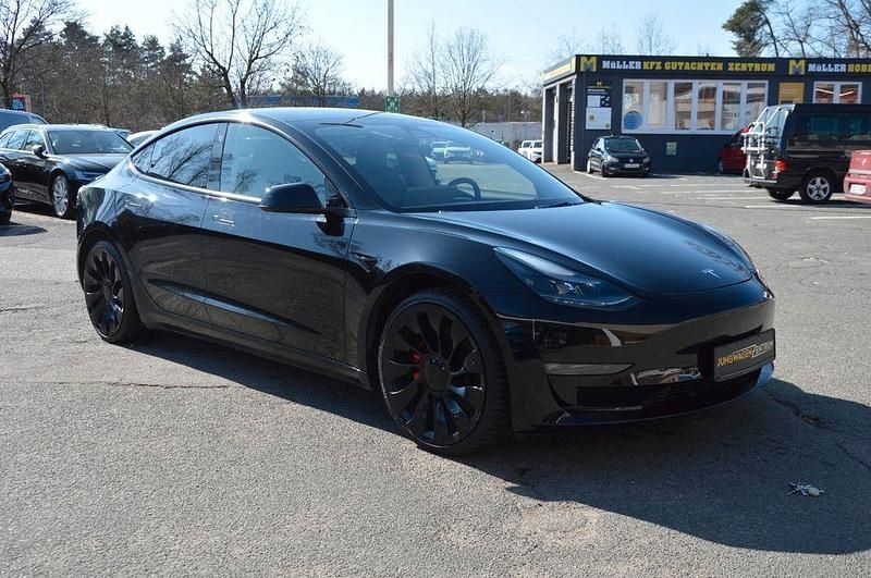 Gebraucht Tesla Model 3 Performance 377 kW (513 PS) 2022 Schwarz Limousine