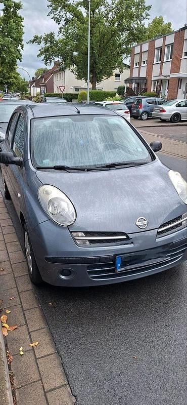 Grau Gebraucht 2007 Nissan Micra Kleinwagen | 1.000 € (Superpreis) - Bild 1/4