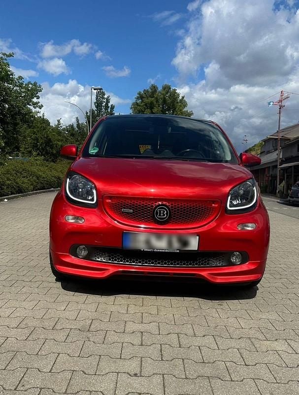 Rot Gebraucht 2017 Smart ForFour Brabus Limousine | 15.599 € (Etwas zu teuer) - Bild 1/4