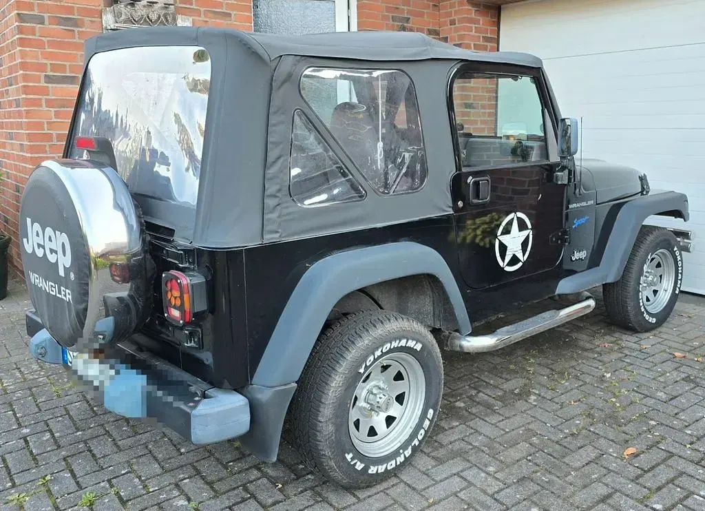 Gebraucht Jeep Wrangler Sport 118 PS (86 kW) 1998 Schwarz SUV