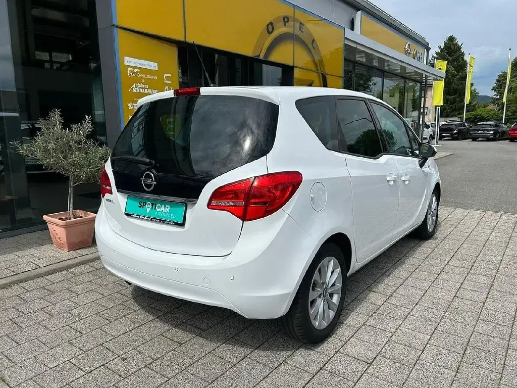 Gebraucht Opel Meriva drive 120 PS (88 kW) 2017 Weiß Van / Kleinbus
