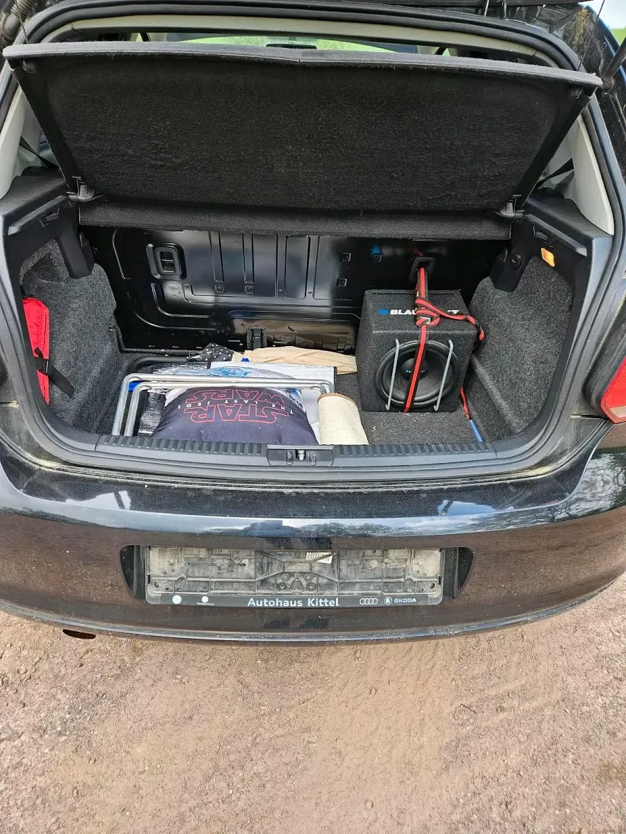 Gebraucht VW Polo 84 PS (61 kW) 2010 Schwarz Kleinwagen