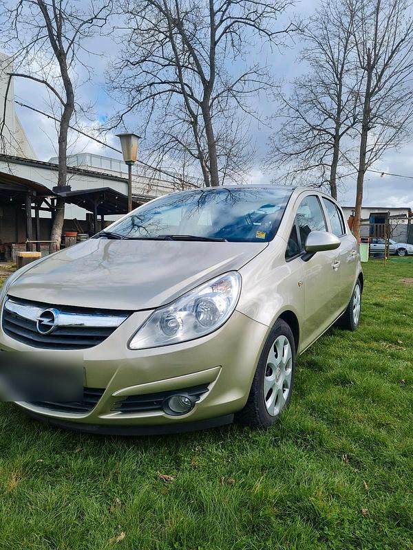 Gebraucht Opel Corsa 80 PS (58 kW) 2010 Gelb Kleinwagen