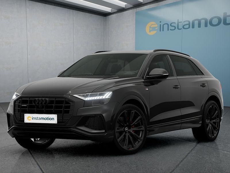 Schwarz Gebraucht 2023 Audi Q8 S-Line SUV | 81.149 € (Teuer) - Bild 1/4
