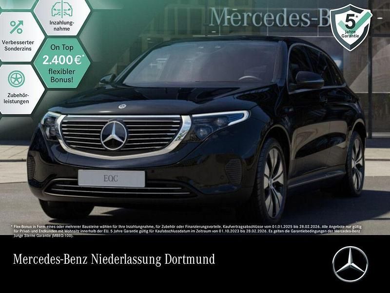 Schwarz Gebraucht 2022 Mercedes EQC400 SUV | 33.890 € (Superpreis) - Bild 1/3