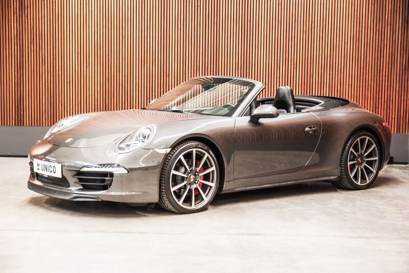 Grau Gebraucht 2023 Porsche 911 Carrera 4S Cabriolet Cabrio | 89.050 € - Bild 1/4