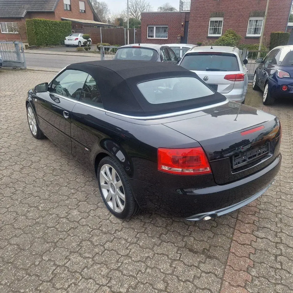 Gebraucht Audi A4 Cabriolet S-Line 232 PS (170 kW) 2007 Schwarz Cabrio