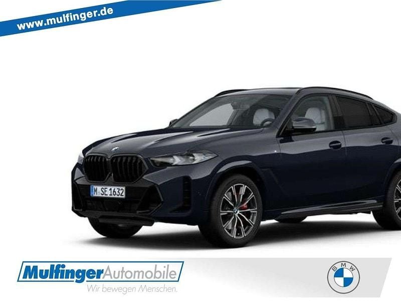 Carbonschwarz Gebraucht 2024 BMW X6 M Sport SUV | 81.880 € (Superpreis) - Bild 1/4