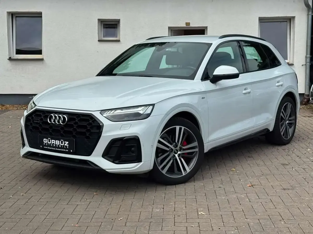 Gebraucht Audi Q5 S-Line 265 PS (194 kW) 2021 Gletscherweiss SUV