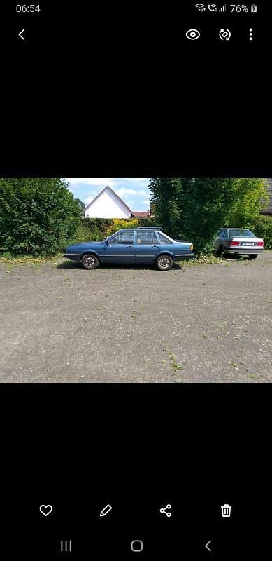 Gebraucht VW Santana 85 PS (62 kW) 1984 Blau Limousine