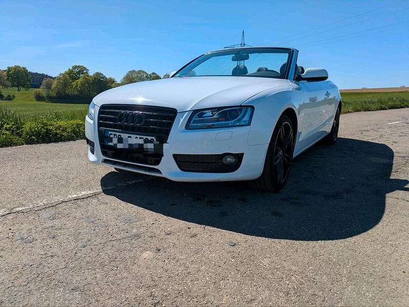Używany Audi A5 Cabriolet 211 KM (155 kW) 2009 Biały Kabriolet