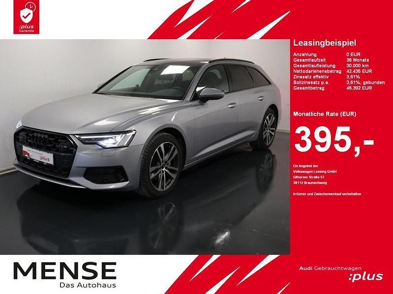 Florettsilber metallic Gebraucht 2024 Audi A6 Advanced Plus Kombi | 42.435 € (Superpreis) - Bild 1/4