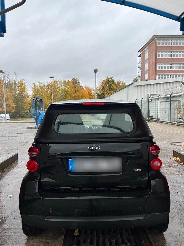 Schwarz Gebraucht 2009 Smart ForTwo Cabrio Cabrio | 4.500 € (Guter Preis) - Bild 1/4