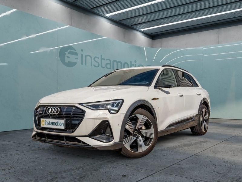 Gebraucht Audi e-tron S-Line 300 kW (408 PS) 2020 Weiß SUV