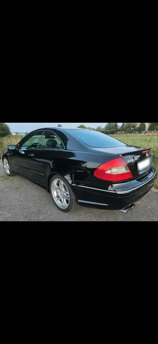 Gebraucht Mercedes CLK55 AMG AMG 367 PS (269 kW) 2004 Schwarz Coupé