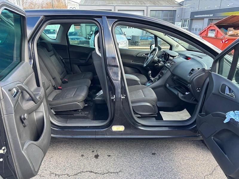 Gebraucht Opel Meriva 120 PS (88 kW) 2011 Schwarz Van / Kleinbus