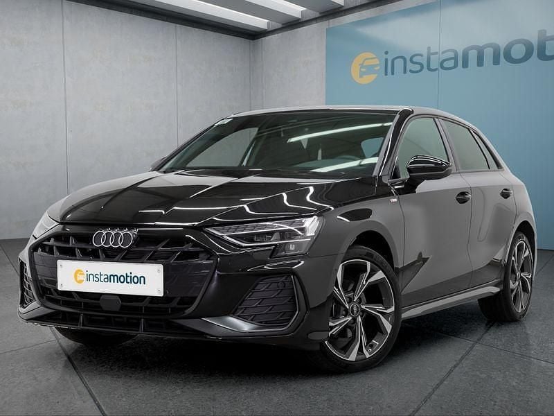 Schwarz Gebraucht 2025 Audi A3 Sportback Kleinwagen | 33.799 € (Superpreis) - Bild 1/4