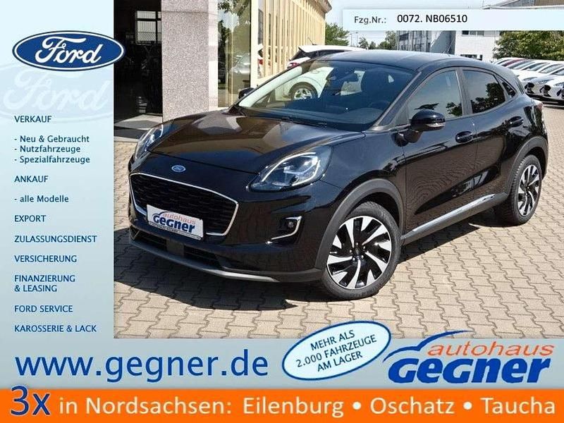Schwarz Gebraucht 2022 Ford Puma Titanium Kleinwagen | 16.840 € (Superpreis) - Bild 1/4