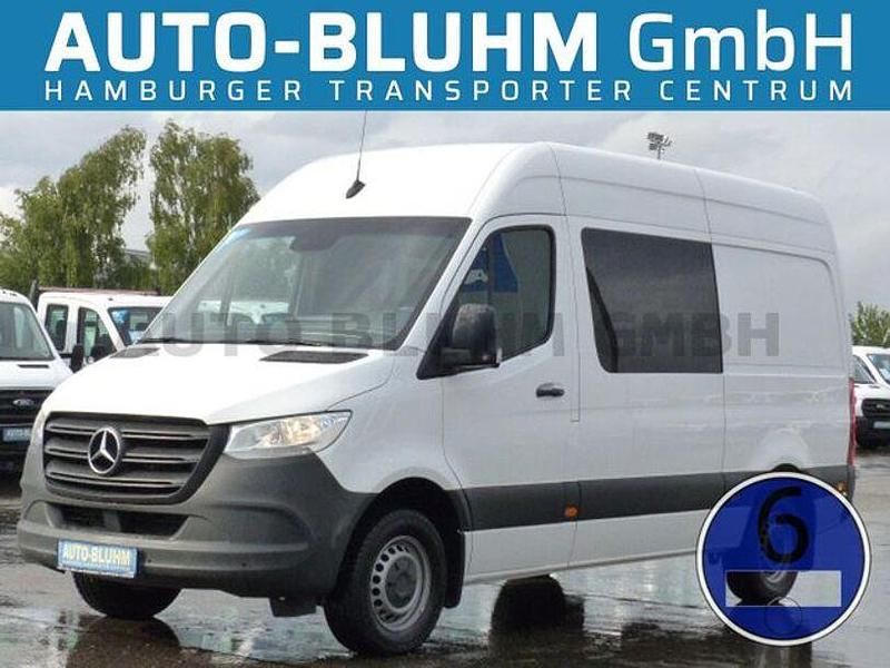Arktikweiss Gebraucht 2020 Mercedes Sprinter Van | 40.341 € - Bild 1/4