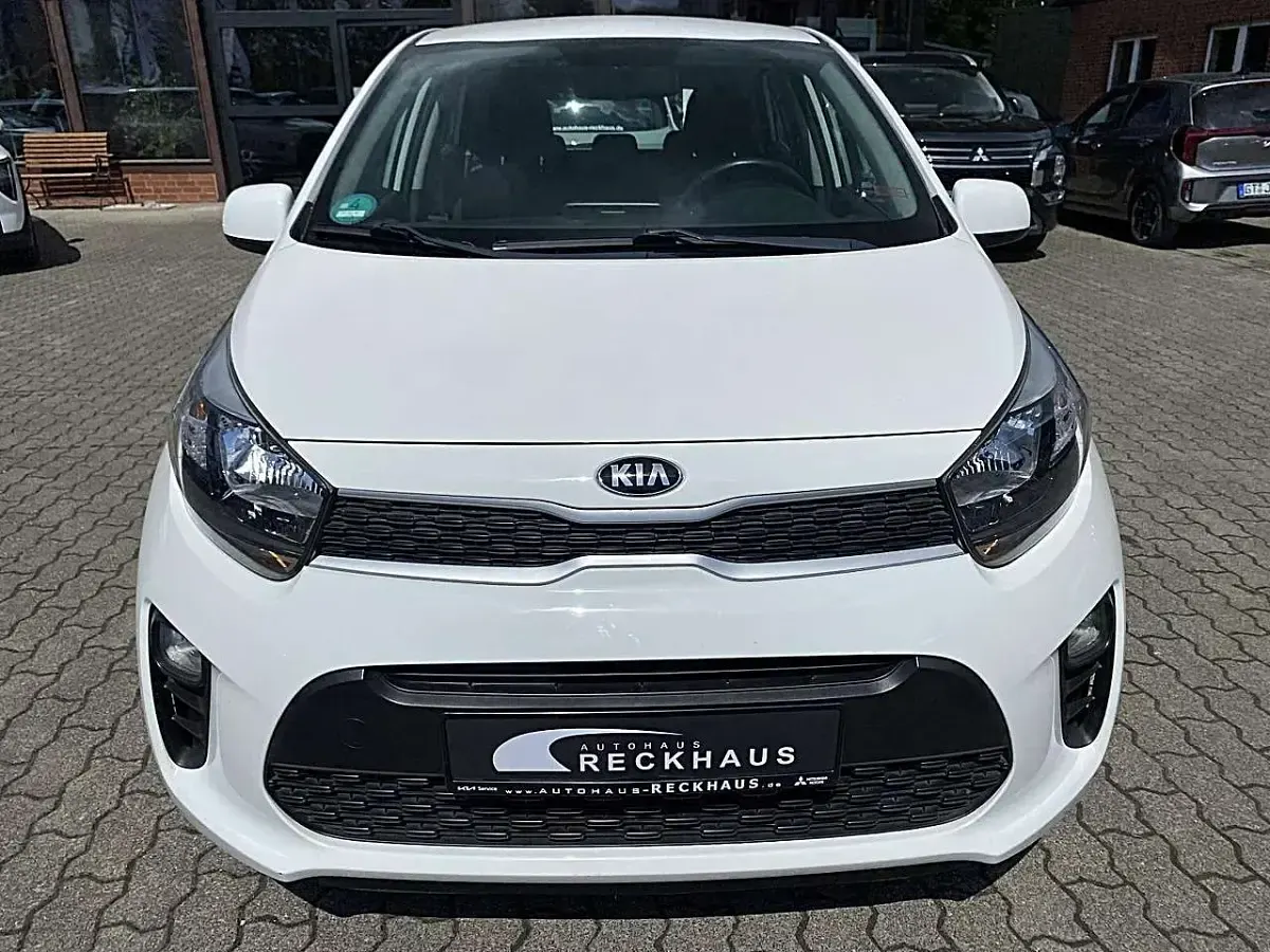 Gebraucht Kia Picanto 84 PS (61 kW) 2019 Weiß Kleinwagen