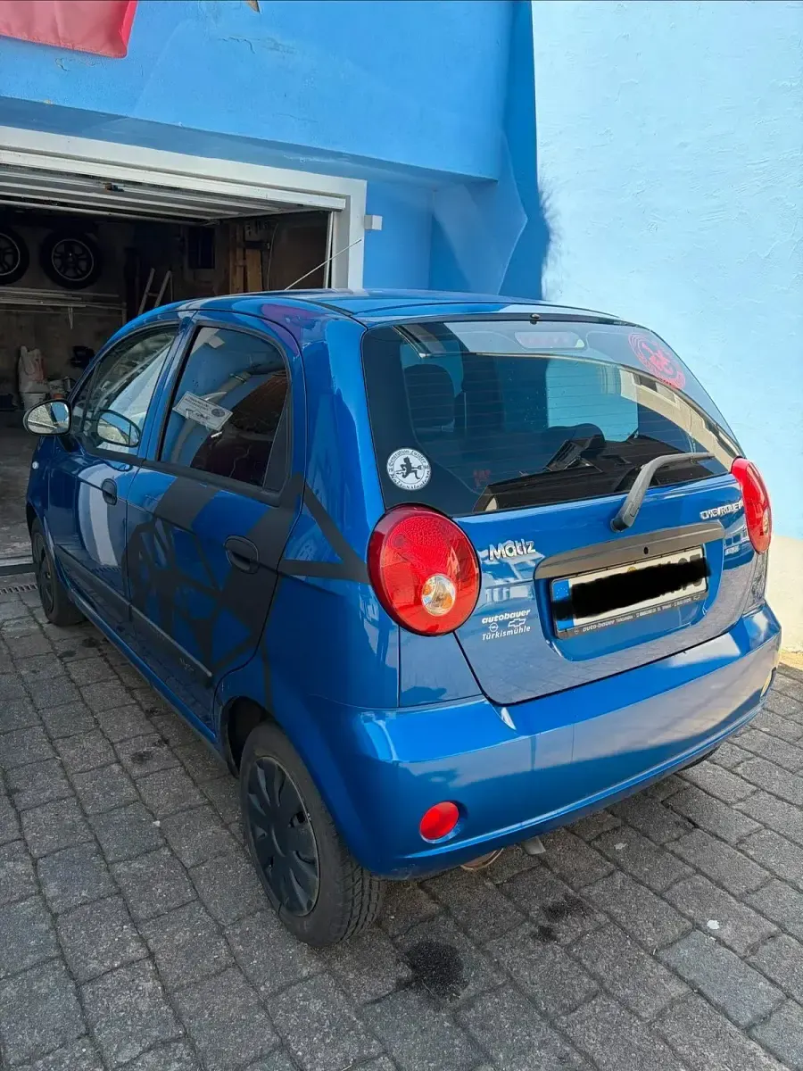 Gebraucht Chevrolet Matiz 52 PS (38 kW) 2009 Blau Kleinwagen