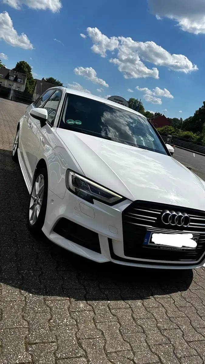 Gebraucht Audi A3 S-Line 150 PS (110 kW) 2017 Weiß Kleinwagen