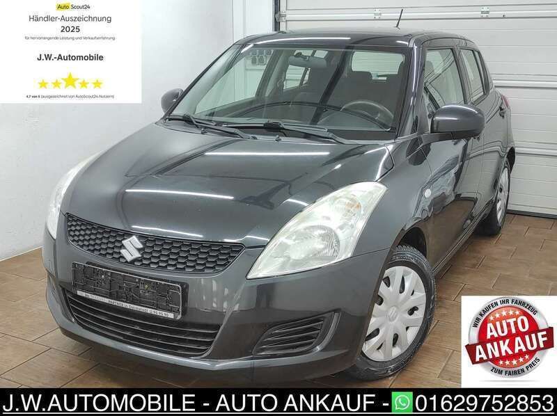 Schwarz Gebraucht 2012 Suzuki Swift Kleinwagen | 2.799 € (Guter Preis) - Bild 1/4