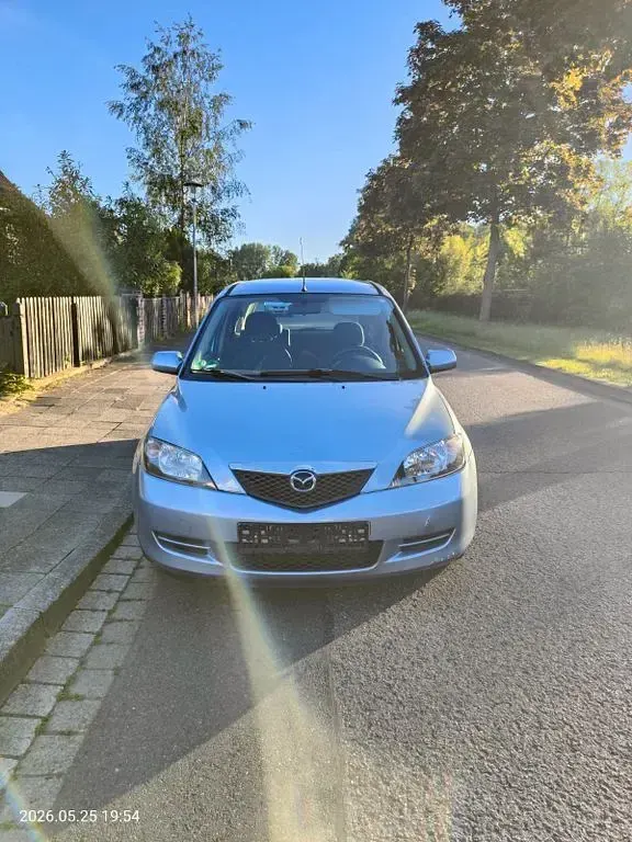 Gebraucht Mazda 2 80 PS (58 kW) 2005 Blau Kleinwagen