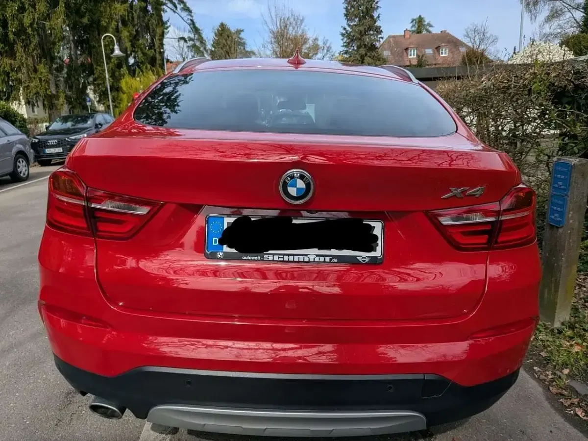 Gebraucht BMW X4 xLine 190 PS (139 kW) 2017 Rot SUV