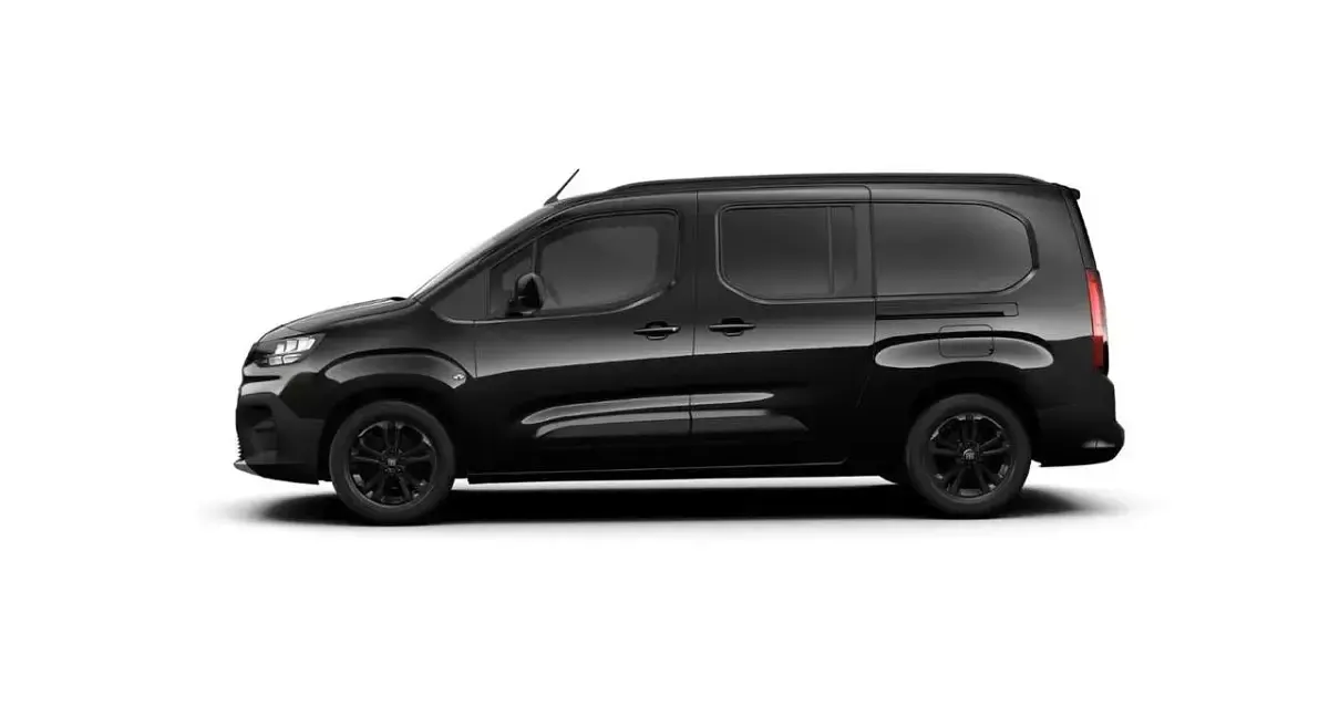 Neu Fiat Qubo Icon 131 PS (96 kW) 2026 Cinema schwarz Van / Kleinbus