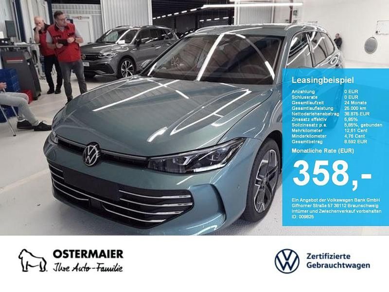 Maripositgrün Gebraucht 2024 VW Passat Business Kombi | 38.880 € (Guter Preis) - Bild 1/4