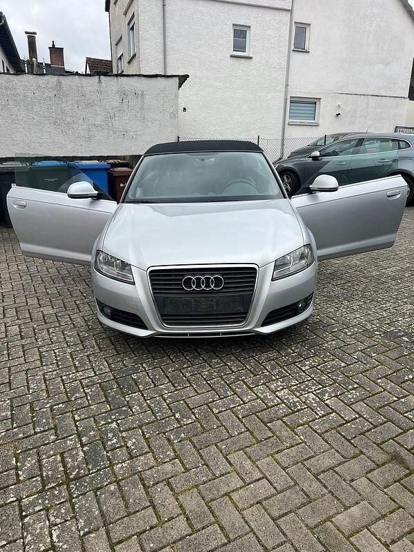 Silber Gebraucht 2009 Audi A3 Cabriolet Cabrio | 4.100 € (Guter Preis) - Bild 1/4