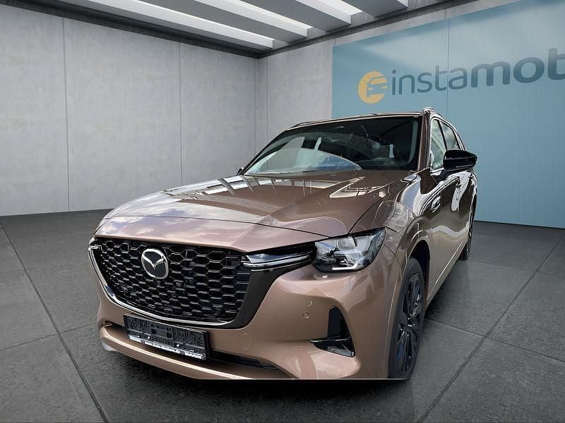 Braun Neu 2025 Mazda CX-80 Homura-Line SUV | 58.299 € (Etwas zu teuer) - Bild 1/4