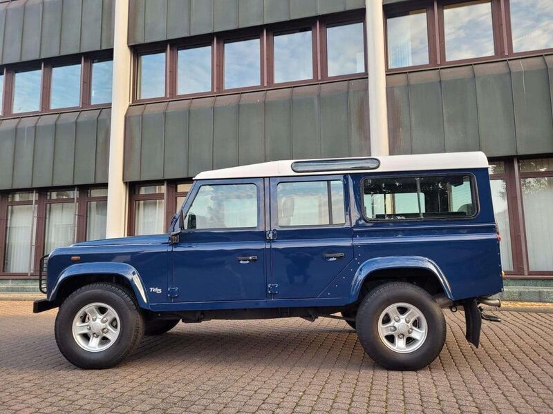 Blau Gebraucht 2002 Land Rover Defender SUV | 32.900 € (Guter Preis) - Bild 1/4